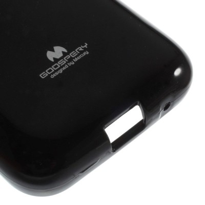 Samsung Galaxy Trend 2 G313 juodas Mercury kieto silikono (TPU) dėklas / Priedai.lt