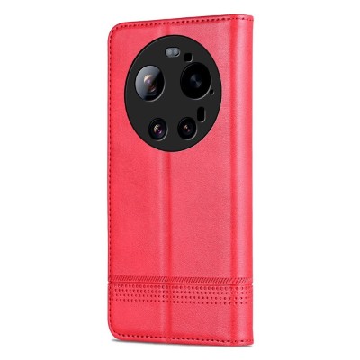 "AZNS" Retro tahke kaaned - punane (Xiaomi 17 Ultra)