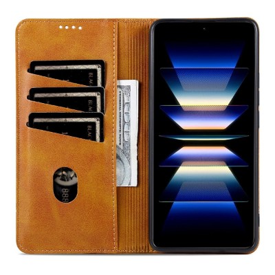 „AZNS“ Retro tahke kaaned - pruun (Xiaomi 17 Ultra)
