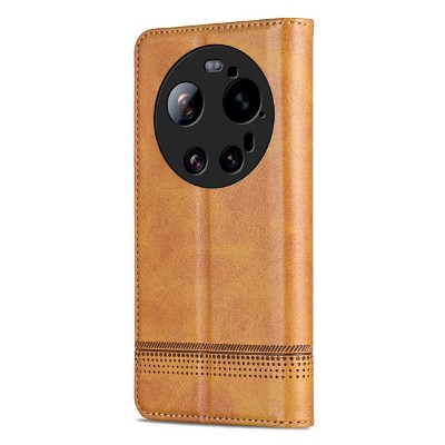 „AZNS“ Retro tahke kaaned - pruun (Xiaomi 17 Ultra)