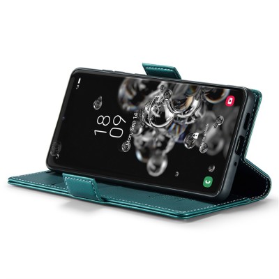 "CaseMe" Leather tahke kaaned - roheline (Galaxy S20 Ultra)