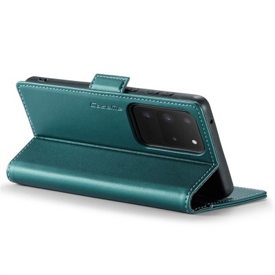 "CaseMe" Leather tahke kaaned - roheline (Galaxy S20 Ultra)