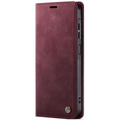 "CaseMe" Retro Skin ahke kaaned - burgundia (Galaxy S26 Ultra)