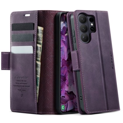 "CaseMe" Retro Skin ahke kaaned - lilla (Galaxy S26 Ultra)