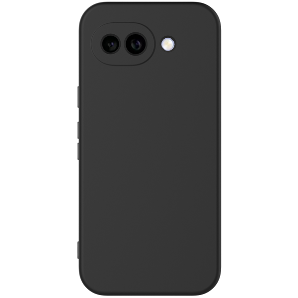 "Shell" kõva silikoon (TPU) ümbris – must (Pixel 10a)