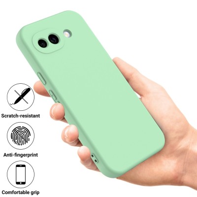 "Shell" kõva silikoon (TPU) ümbris – roheline (Pixel 10a)
