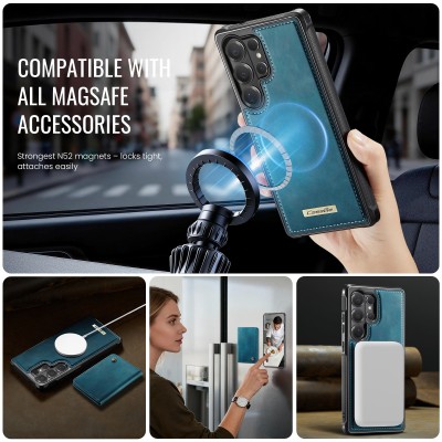 „CASEME“ Wallet kaaned - roheline (Galaxy S26 Ultra)