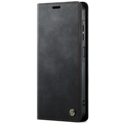 "CaseMe" Retro Skin ahke kaaned - must (Redmi Note 15 Pro 5G)