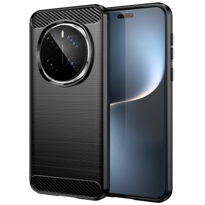 "AILES" Carbon kõva silikoon (TPU) ümbris – must (Honor Magic7 Pro 5G)