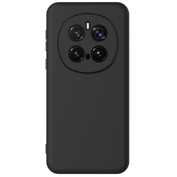 "Shell" kõva silikoon (TPU) ümbris – must (Honor Magic7 Pro 5G)