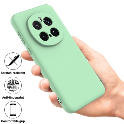 "Shell" kõva silikoon (TPU) ümbris – roheline (Honor Magic7 Pro 5G)