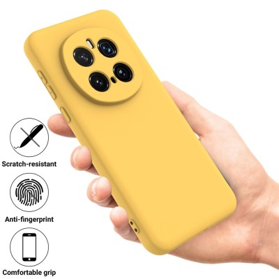 "Shell" kõva silikoon (TPU) ümbris – kollane (Honor Magic7 Pro 5G)