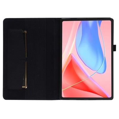 "Fashion" Tahke tekstiilist kaaned - must (Lenovo Tab 10.1)