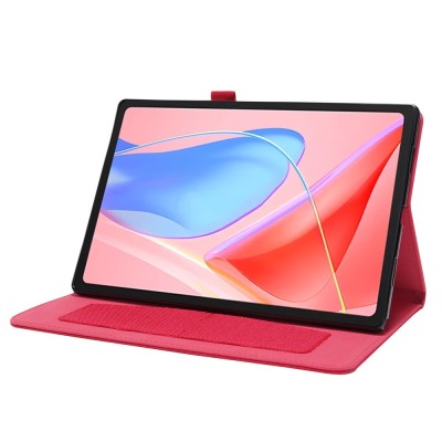 "Fashion" Tahke tekstiilist kaaned - punane (Lenovo Tab 10.1)