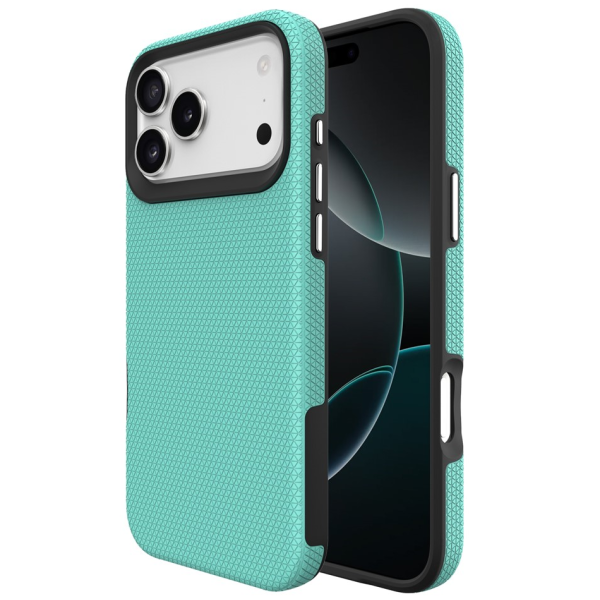 „TUKU“ Shockproof kõva silikoonümbris - roheline (iPhone 17 Pro)