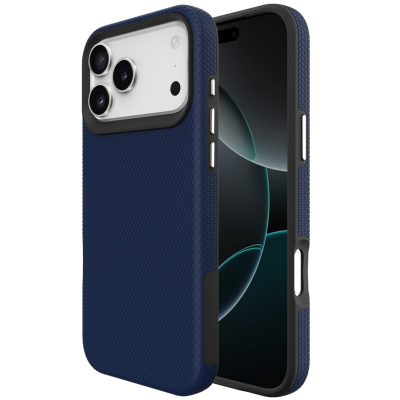 „TUKU“ Shockproof kõva silikoonümbris - tumesinine (iPhone 17 Pro Max)