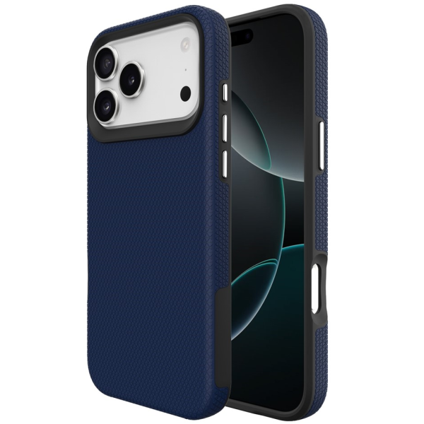 „TUKU“ Shockproof kõva silikoonümbris - tumesinine (iPhone 17 Pro Max)