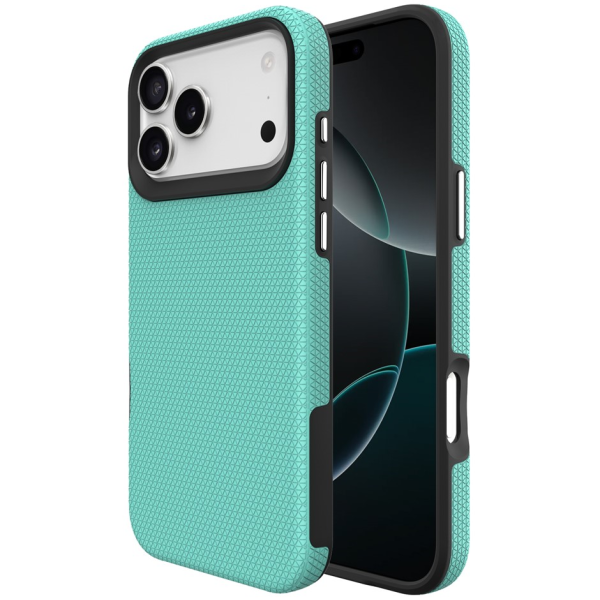 „TUKU“ Shockproof kõva silikoonümbris - roheline (iPhone 17 Pro Max)