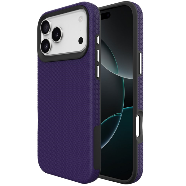 „TUKU“ Shockproof kõva silikoonümbris - lilla (iPhone 17 Pro Max)