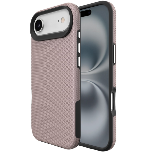 "TUKU“ Shockproof kõva silikoonümbris - roosa (iPhone Air)