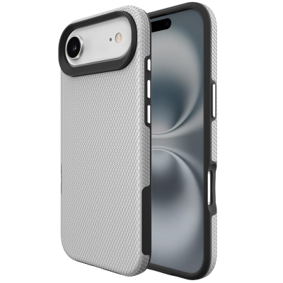 „TUKU“ Shockproof kõva silikoonümbris - hõbedane (iPhone Air)