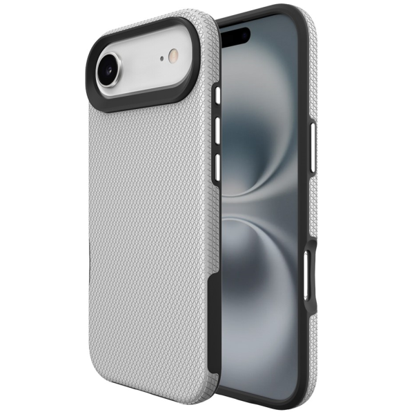 „TUKU“ Shockproof kõva silikoonümbris - hõbedane (iPhone Air)