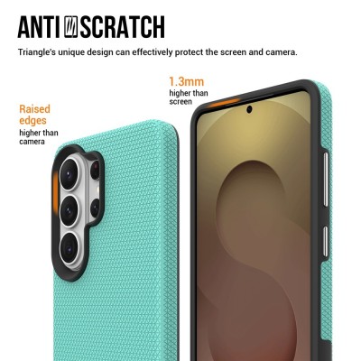 „TUKU“ Shockproof kõva silikoonümbris - roheline (Galaxy S26 Ultra)
