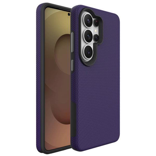 „TUKU“ Shockproof kõva silikoonümbris - lilla (Galaxy S26 Ultra)
