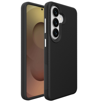 „TUKU“ Shockproof kõva silikoonümbris - must (Galaxy S26)