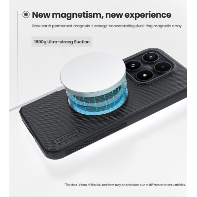 "Nillkin" Frosted Shield Pro Magnetic ümbris - must (Xiaomi 17)