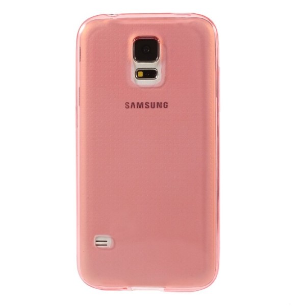 Kõige õhem TPU läbipaistev kaaned - punane (Galaxy S5 / S5 Neo)