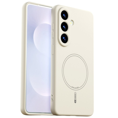 "ABEEL" kõva silikoon (TPU) ümbris – beež värv (Galaxy S26)