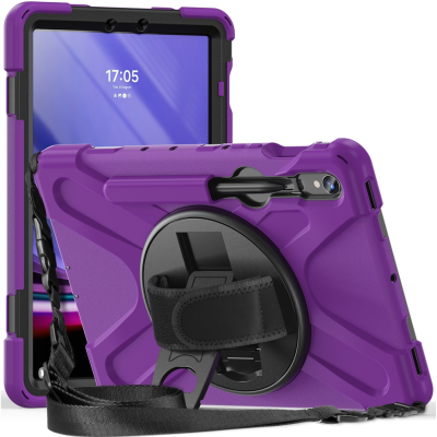 Tugevdatud turvalisus kaaned - lilla (Galaxy Tab S7 11" / S8 11" / S9 11" / S9 FE 5G / S10 Lite)-st