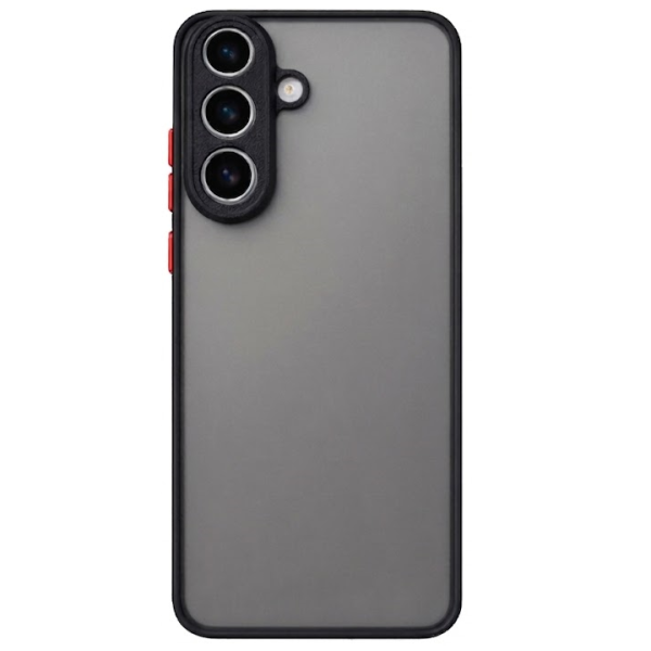 "Mofan" läbipaistev kõva silikoon (TPU) ümbris – must (Galaxy S26+)