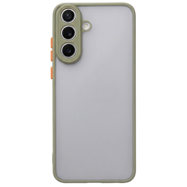 "Mofan" läbipaistev kõva silikoon (TPU) ümbris – helepruun (Galaxy S26+)