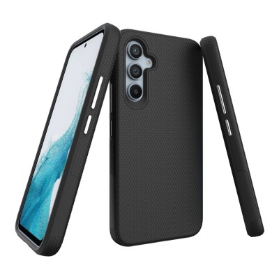 „TUKU“ Shockproof kõva silikoonümbris - must (Galaxy A54)