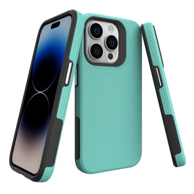 „TUKU“ Shockproof kõva silikoonümbris - roheline (iPhone 16 Pro)