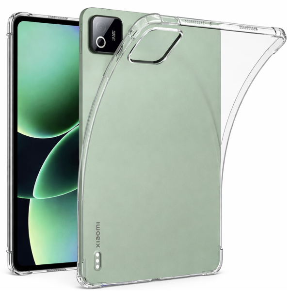 Tugevdatud turvalisus Kõva silikoon (TPU) kaaned - läbipaistev (Xiaomi Pad 8 / Pad 8 Pro)