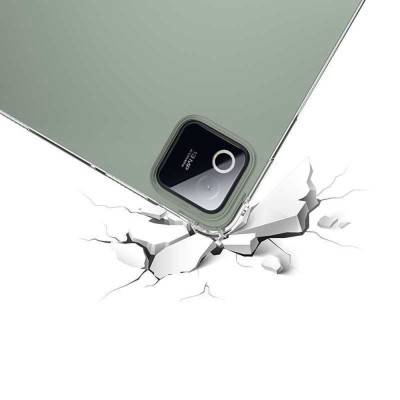 Tugevdatud turvalisus Kõva silikoon (TPU) kaaned - läbipaistev (Xiaomi Pad 8 / Pad 8 Pro)