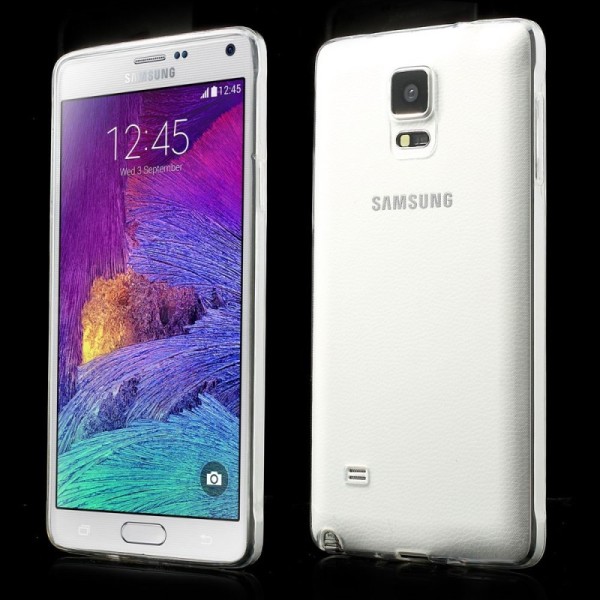 Kõige õhem TPU kaaned - läbipaistev (Galaxy Note 4)