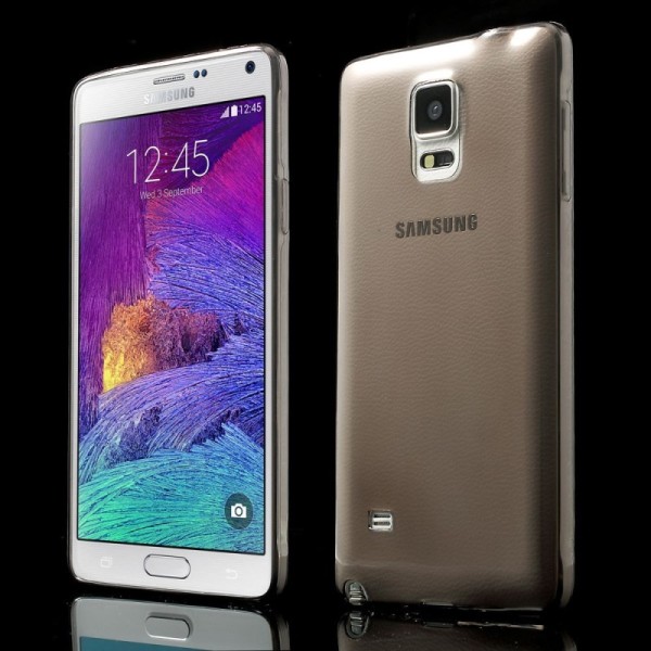 Kõige õhem TPU läbipaistev kaaned - hall (Galaxy Note 4)