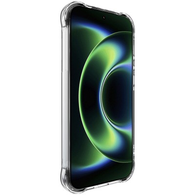 "IMAK" Candy MagSafe kõva silikoon (TPU) ümbris – läbipaistev (Xiaomi 17 Ultra)