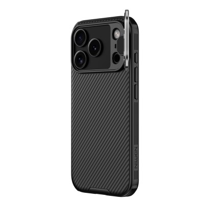 „Nillkin“ CamShield Prop Magnetic kaaned - must (iPhone 17 Pro)