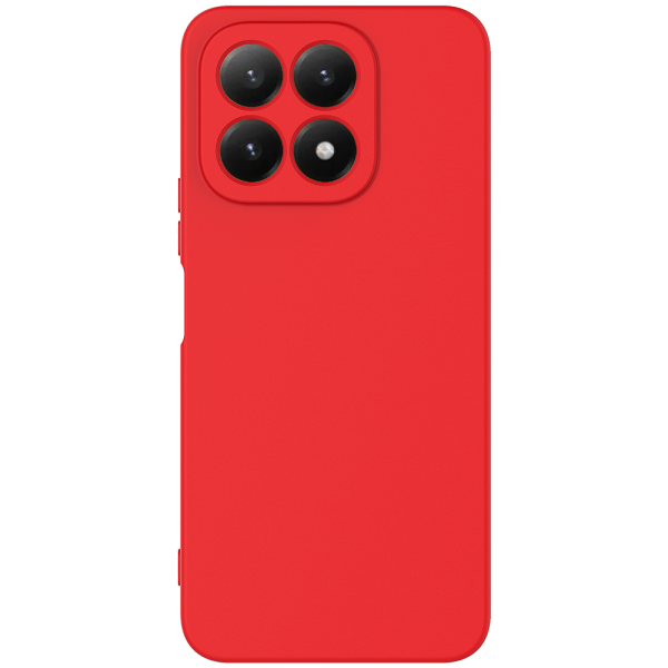 "Shell" kõva silikoon (TPU) ümbris – punane (Xiaomi 15T)