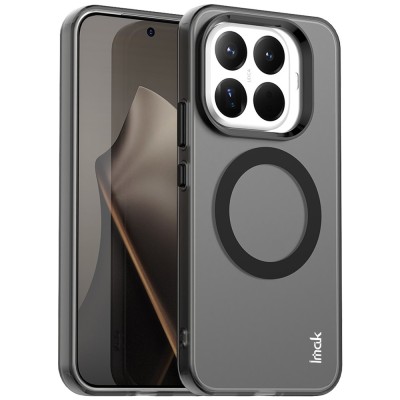 "IMAK" Candy MagSafe matt kõva silikoon (TPU) ümbris – must (Xiaomi 15T Pro)