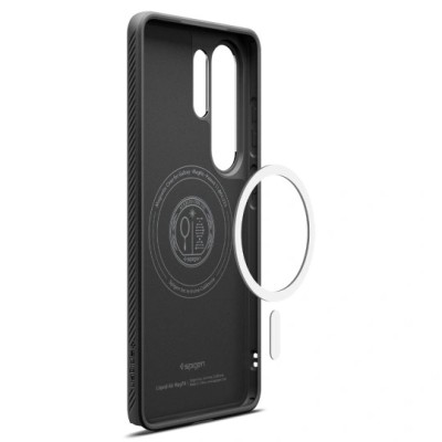 "Spigen" Liquid Air Mag fit ümbris - must (Galaxy S26 Ultra)