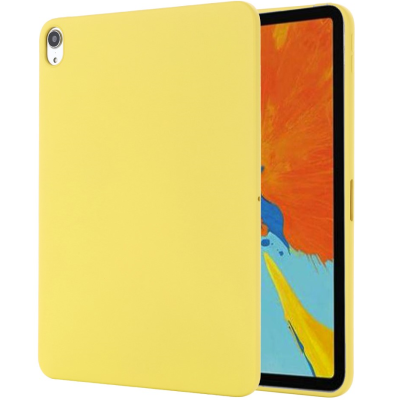"Shell" Kõva silikoon (TPU) kaaned - kollane (iPad Air 11 (2026 / 2025 / 2024) / iPad Air 5 (2022) / iPad Air 4 (2020))