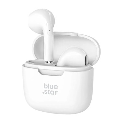 „Blue Star“ TWS Wireless Fi7 juhtmevabad kõrvaklapid - valged