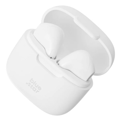 „Blue Star“ TWS Wireless Fi7 juhtmevabad kõrvaklapid - valged