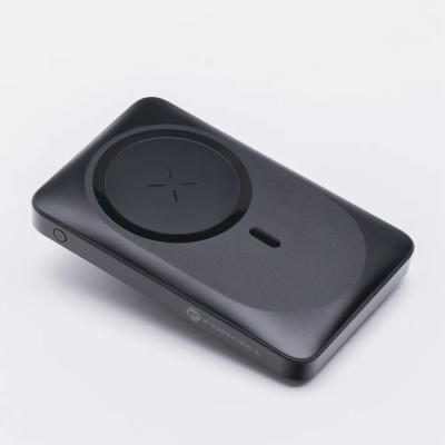 „Forcell“ Magnetic Mini Air MagStand väline aku - must (10000 mAh, 20W)